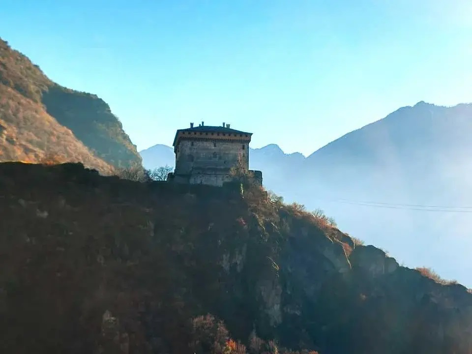 Castello di Verrès am Eingang des Val d'Ayas