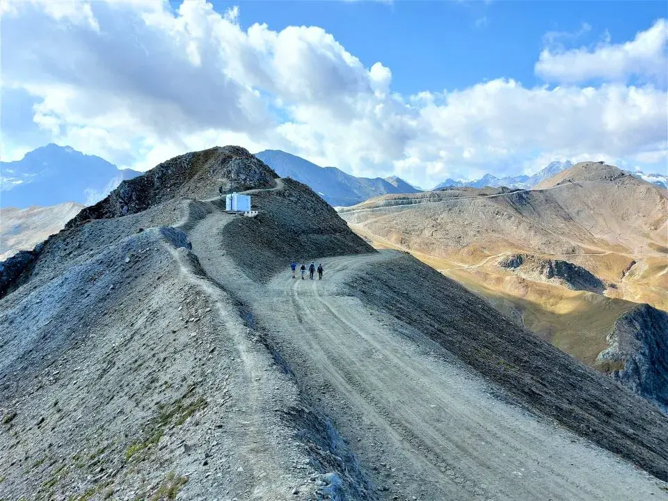 Wanderweg Schmugglertour Samnaun vom Zeblasjoch über Salaaser Sattel, Viderjoch und Greitspitz
