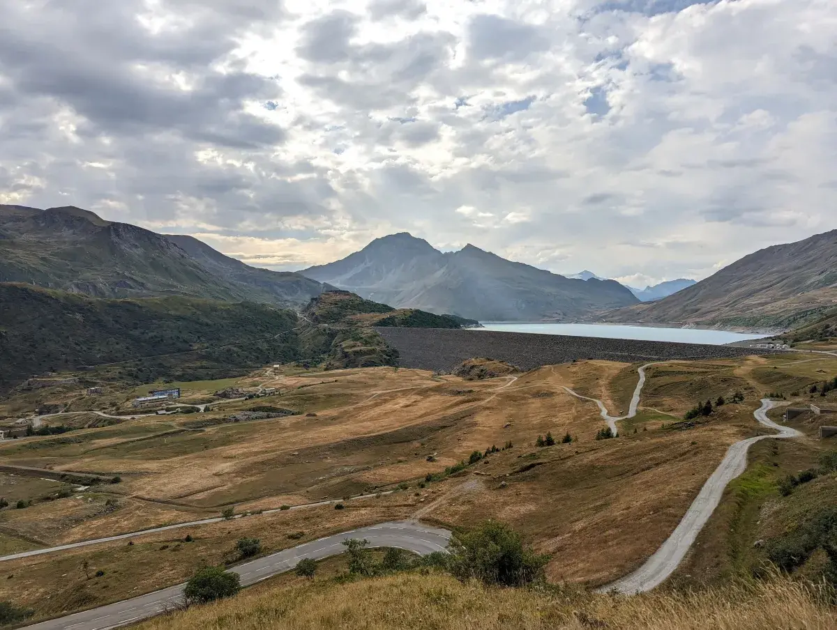 Passstraße des Col du Mont Cenis