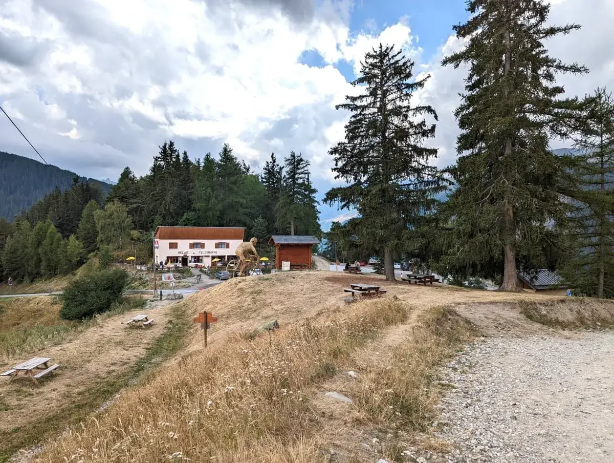 Restaurant und Picknickplatz auf dem Col du Télégraphe
