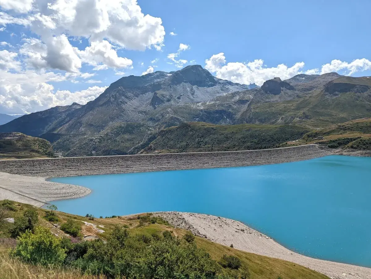 Staumauer des Lac du Mont Cenis