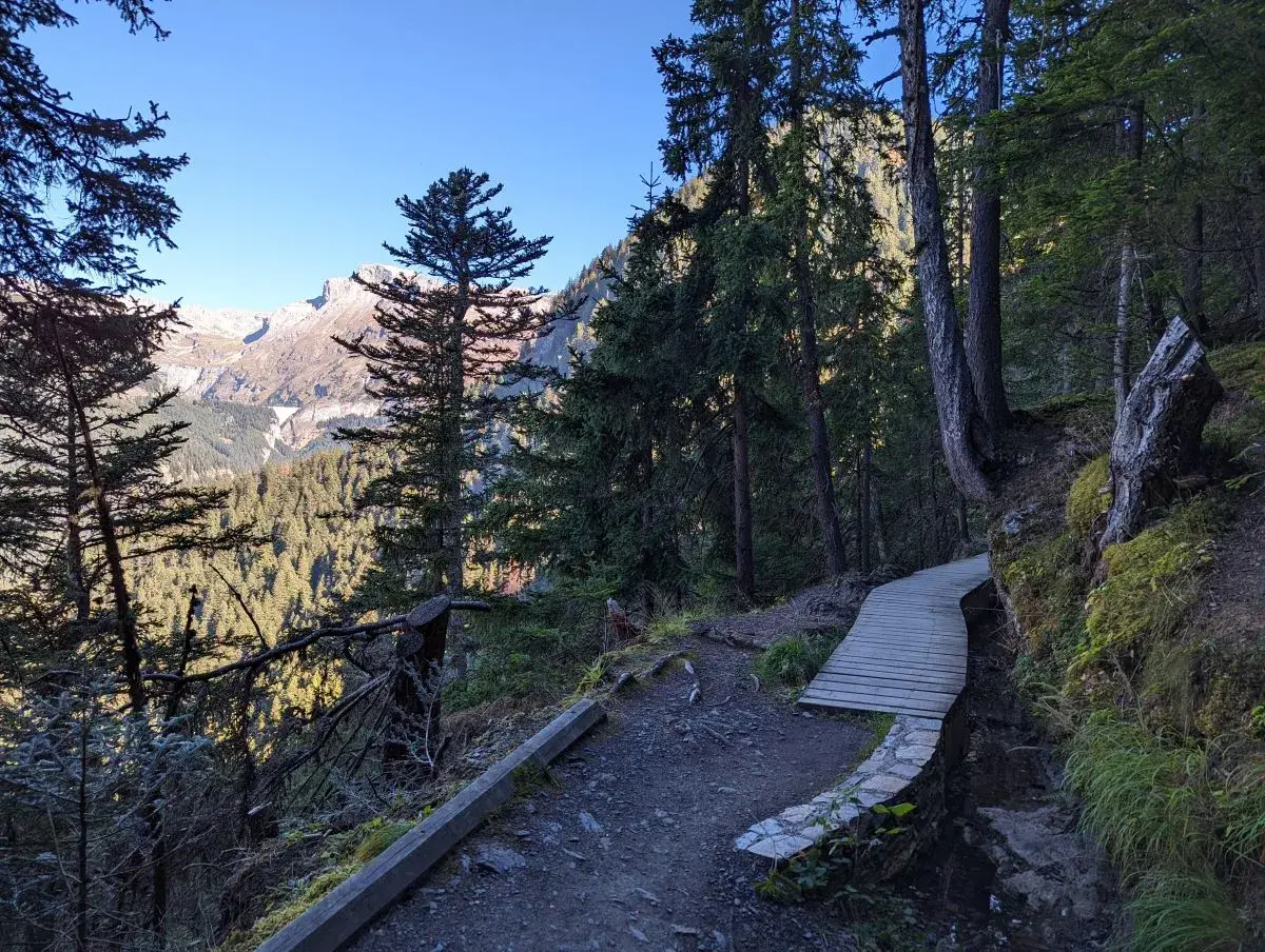 Beginn der Bisse du Ro