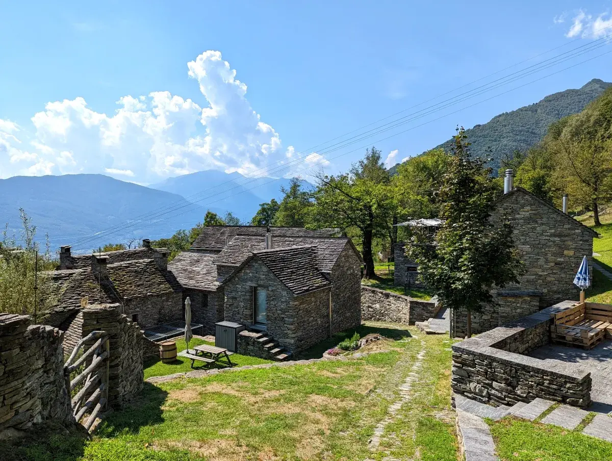 Curzutt auf dem Monte Carasso, oberhalb von Bellinzona