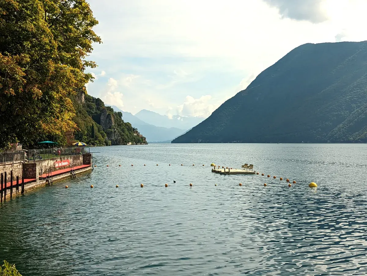 Lido San Domenico am Luganersee