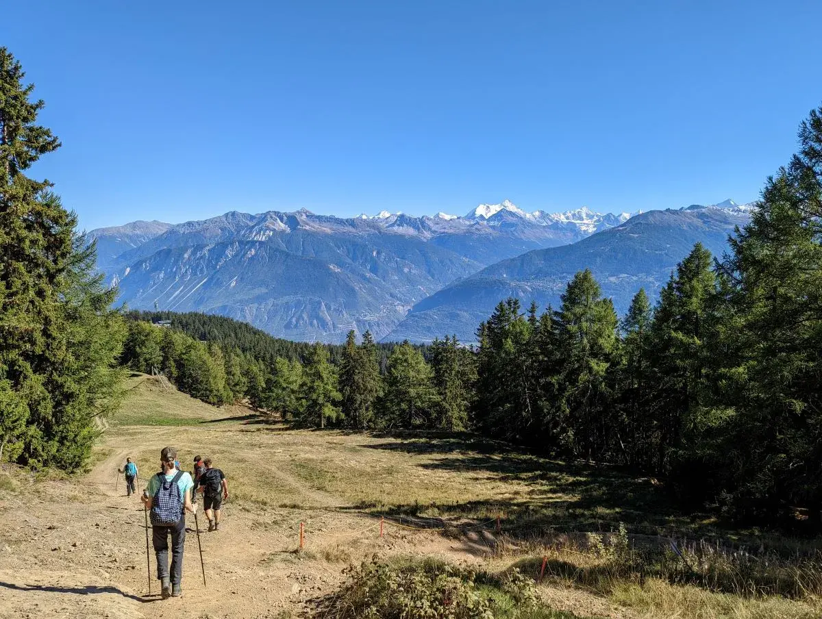 Wanderwoche in Crans Montana