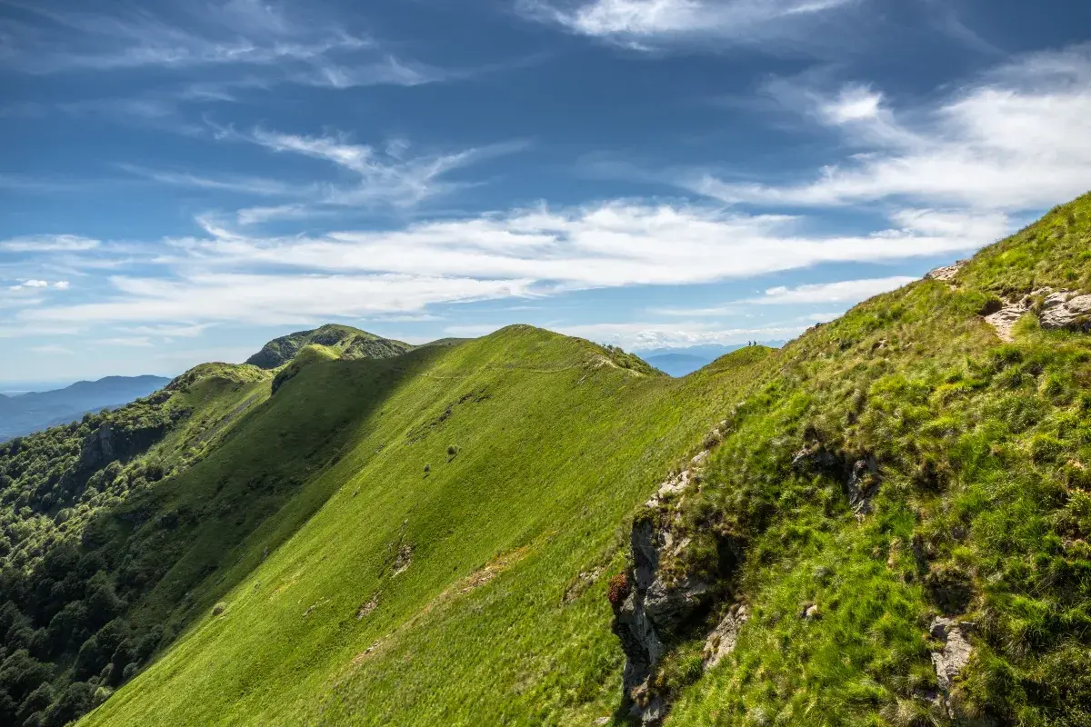 Höhenwanderweg zwischen Monte Tamaro und Monte Lema