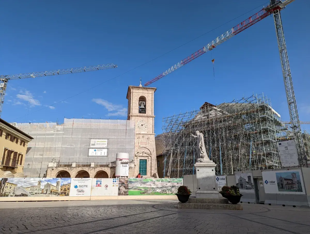 Norcia Sehenswürdigkeiten nach dem Erdbeben