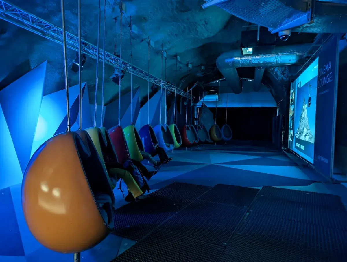 Cinema Lounge am Matterhorn Glacier Paradise