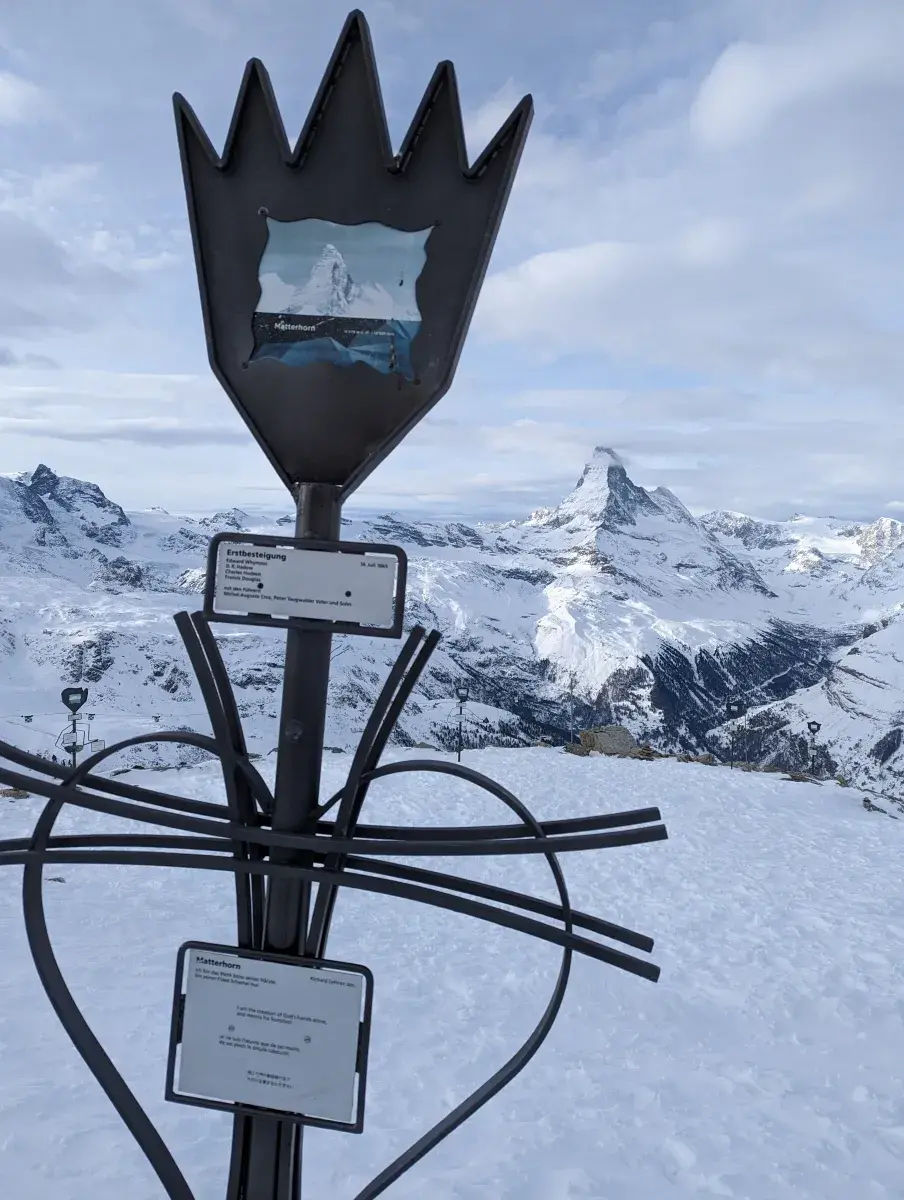 Peak Collection an der Bergstation Rothorn