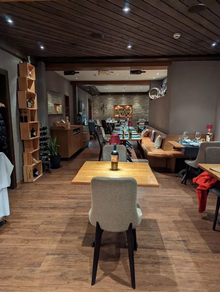 Restaurant "La Barrique" des Hotel Perren in Zermatt