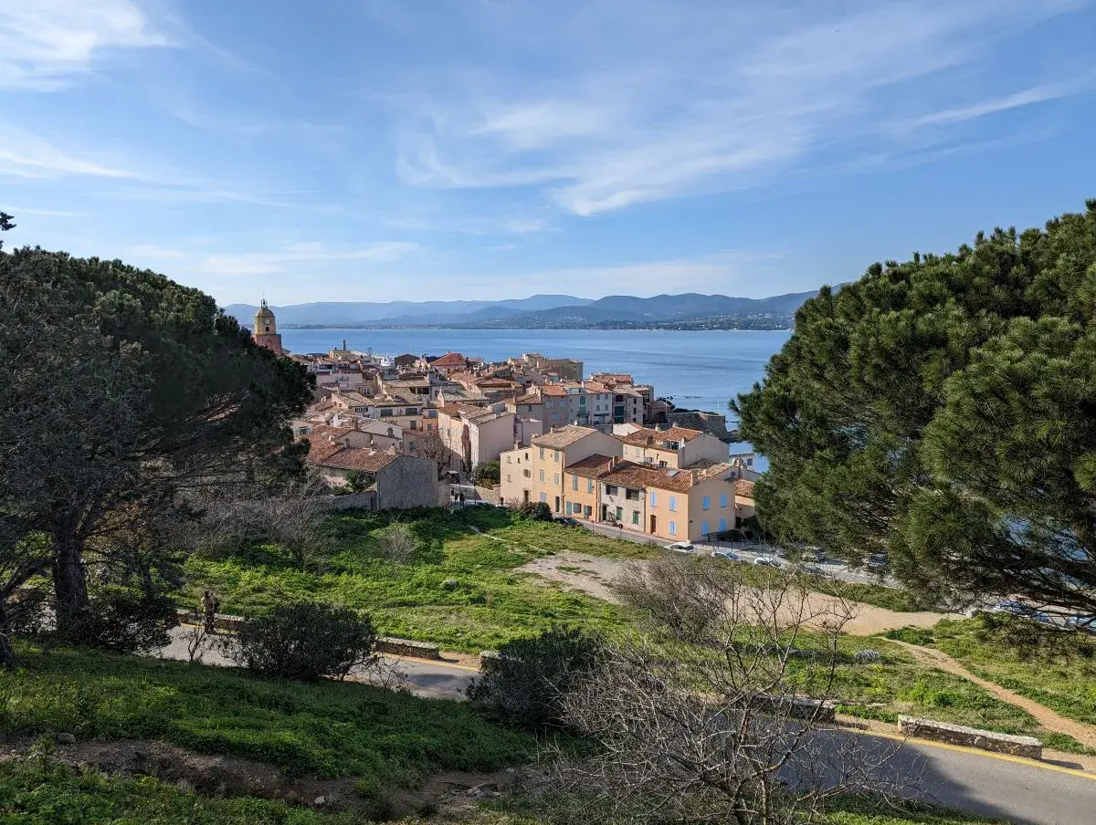 Blick auf St. Tropez von der Zitadelle