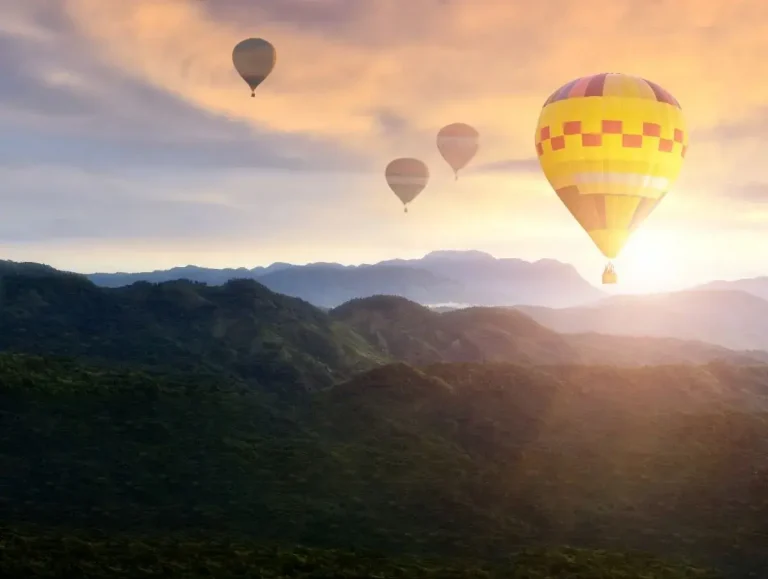 Heißluftballon Schweiz - Titel