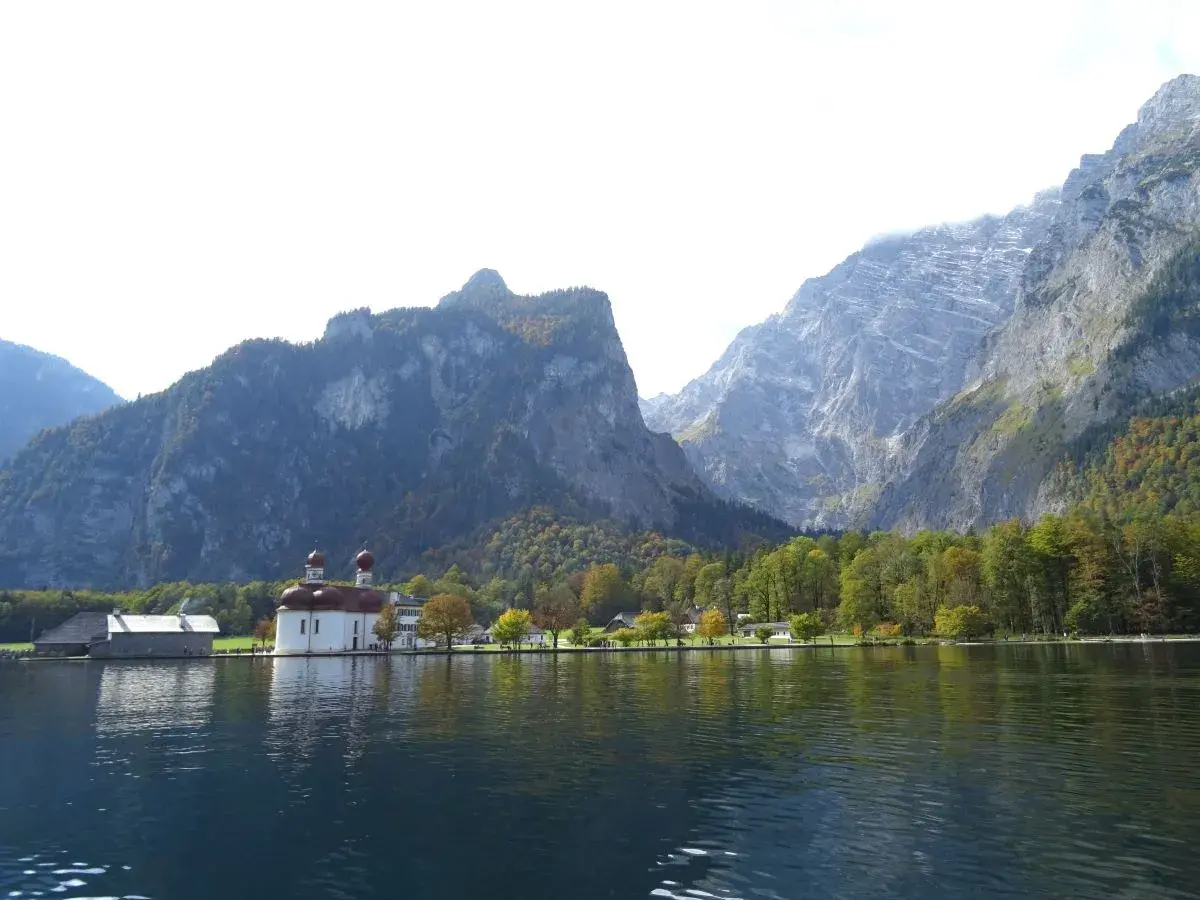 Königssee auf dem europäischen Fernwanderweg E10