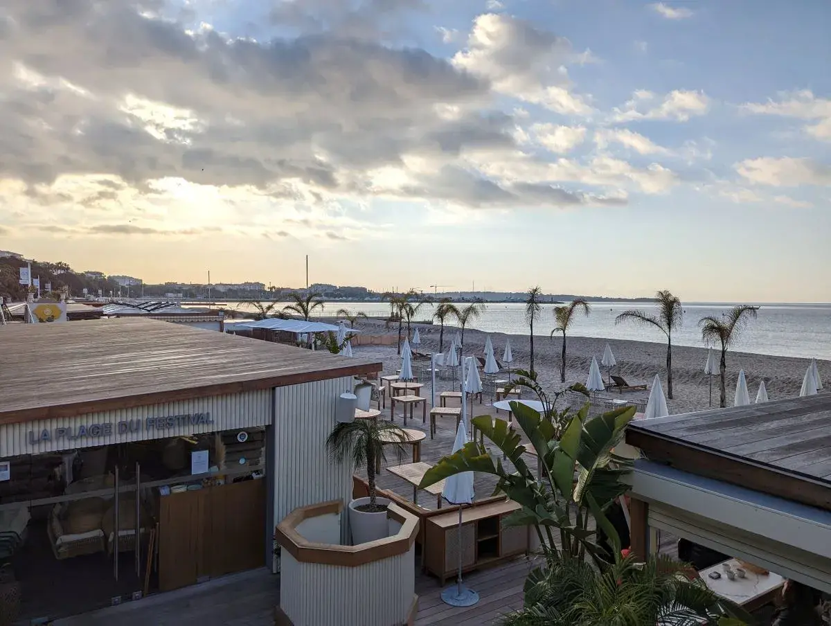 La Plage du Festival Beachclub von Cannes