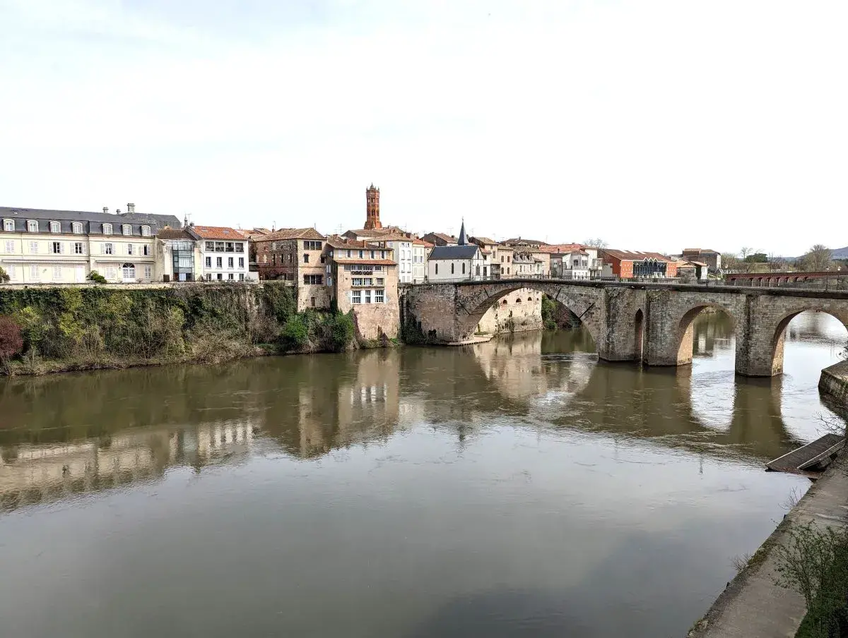 Villeneuve-sur-Lot, eine der größten Bastiden in Lot et Garonne