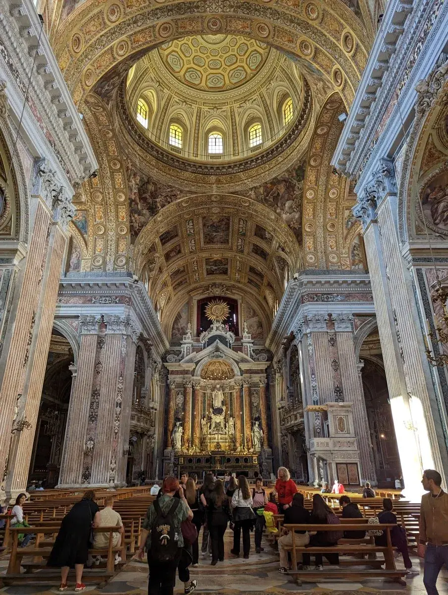 Chiesa del Gesù Nuovo, im Zentrum Napolis