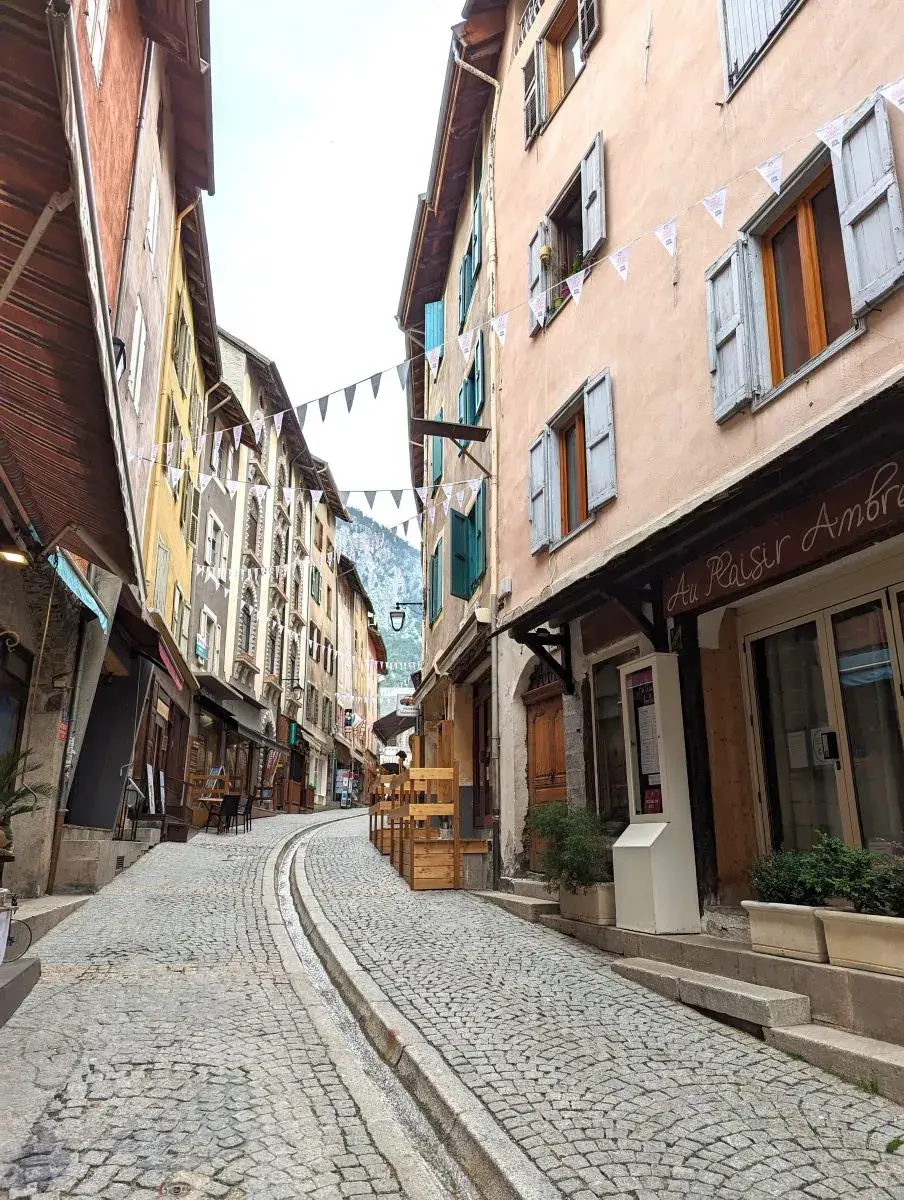 Die Grand Rue in der Altstadt von Briancon