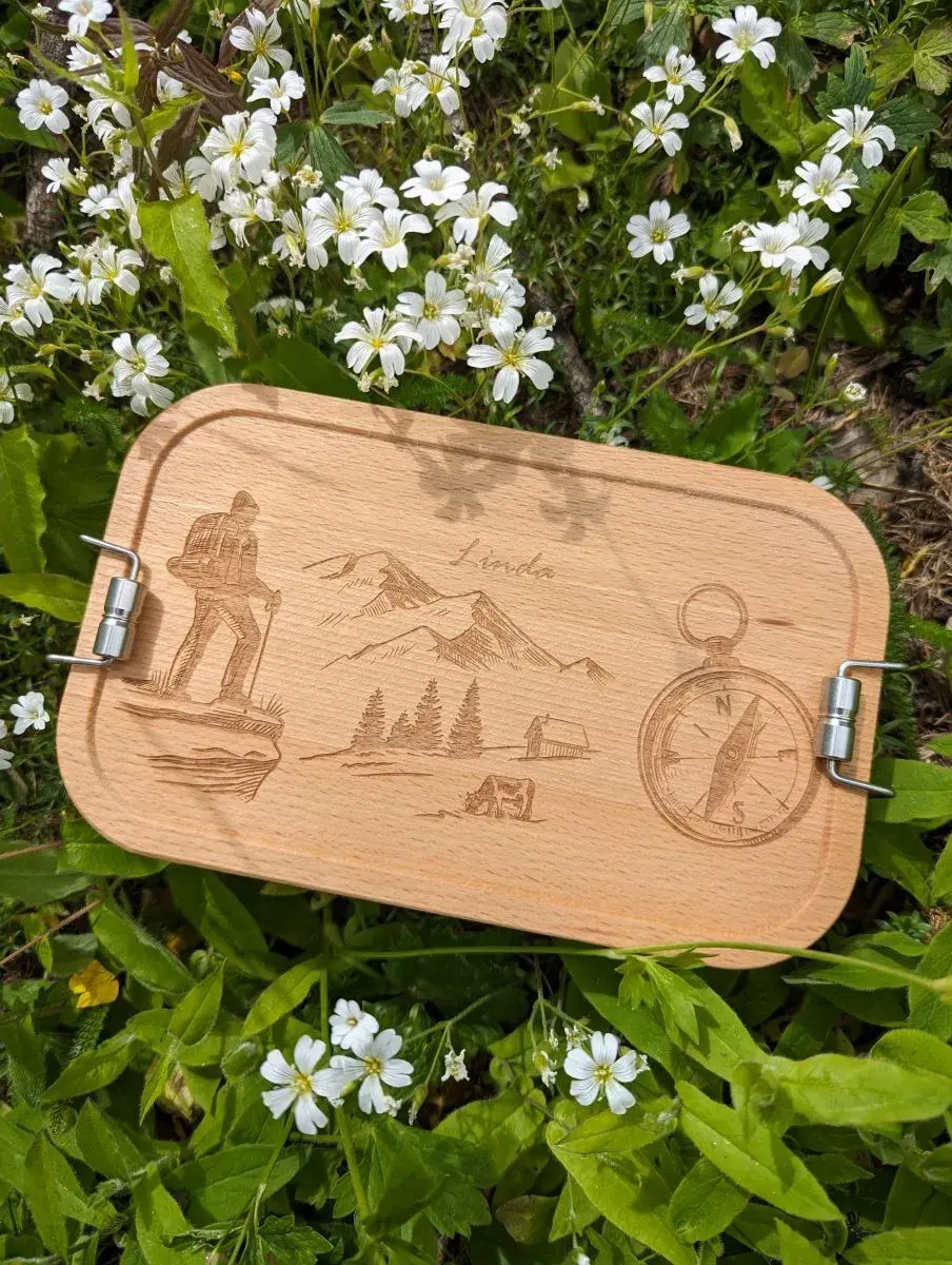 Meine personalisierte Brotdose als perfektes Geschenk für Naturliebhaber