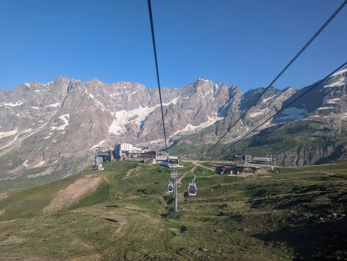 Bergstation Plan Maison, erster Stopp auf der Matterhorn Alpine Crossing