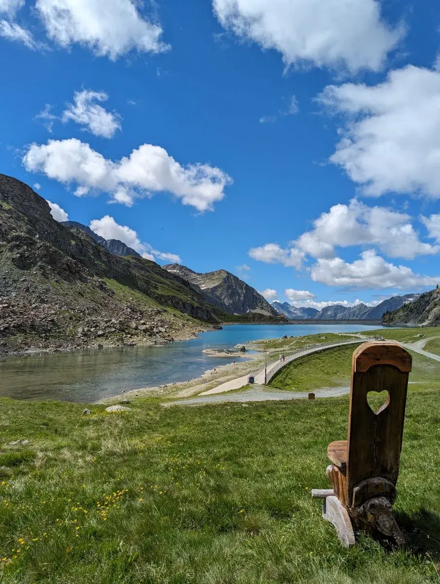 Lago Gabiet oberhalb von Gressoney-La-Trinité