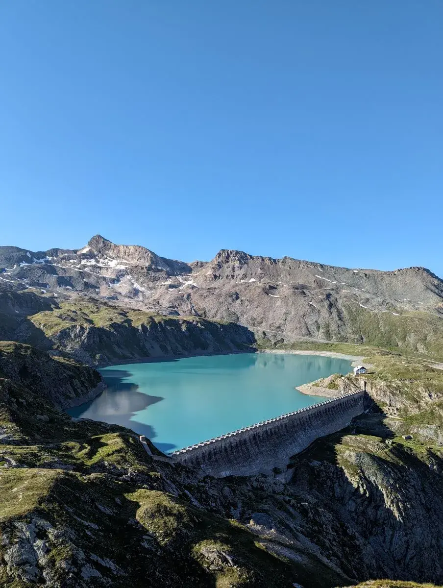 Lago Goillet auf dem Weg zur Bergstation Cime Bianche Laghi