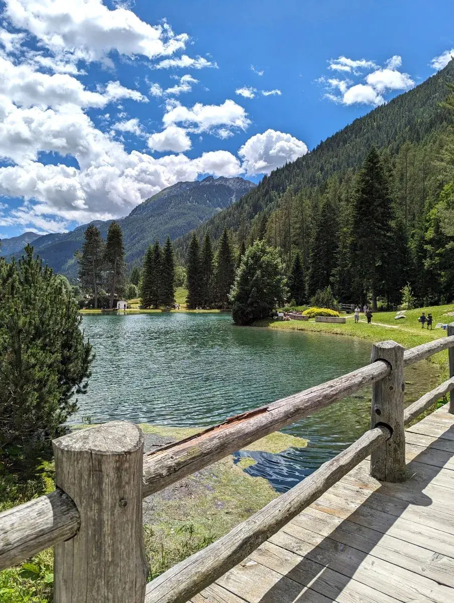 Lago di Gover von Gressoney-Saint-Jean im Lystal