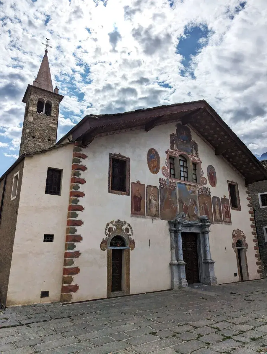 Parrocchia di Santo Stefano in der Aosta Altstadt