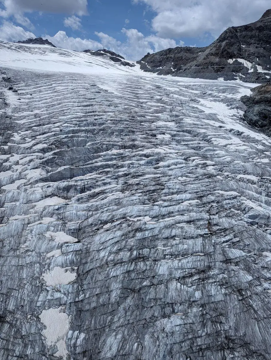Theodulgletscher Überquerung auf der Matterhorn Alpine Crossing