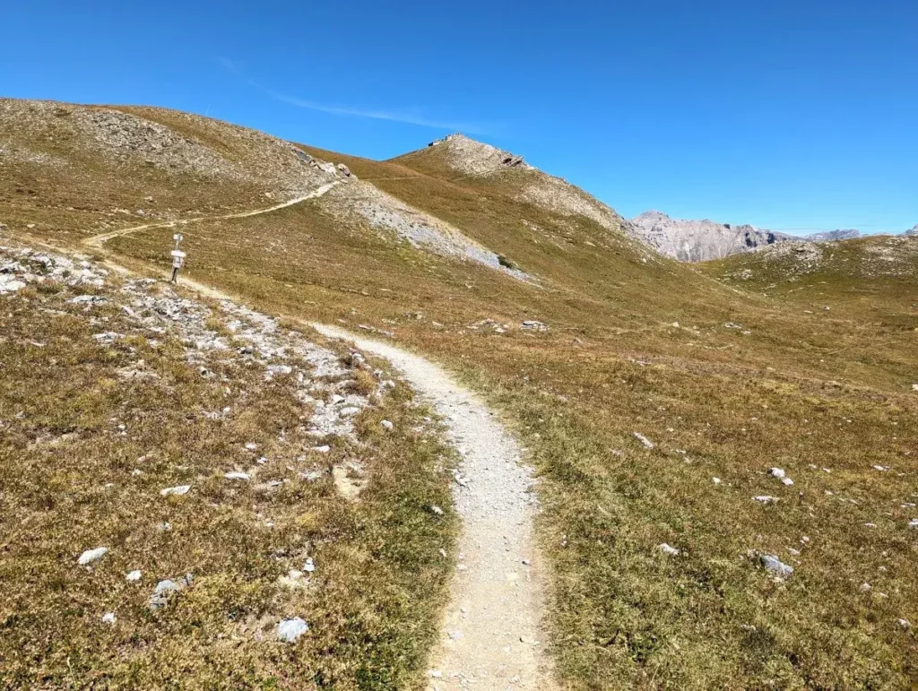 Hochebene auf dem Sentiero Pier Giorgio Frassati