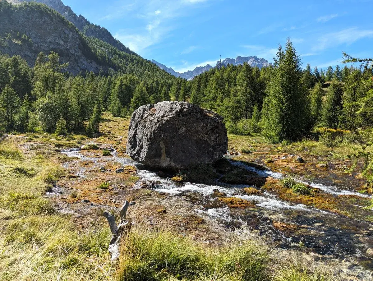 Maira Quelle am Startpunkt des Wanderweg Sentiero Pier Giorgio Frassati