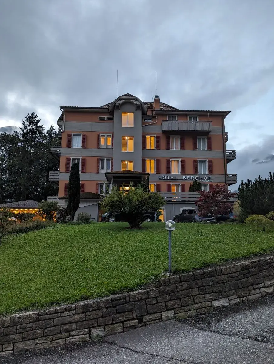 Berghof Amaranth in Wilderswil auf Etappe 12 der ViaBerna