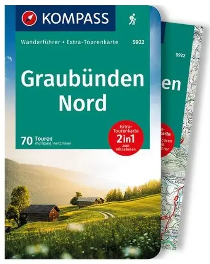 KOMPASS Wanderführer Graubünden Nord