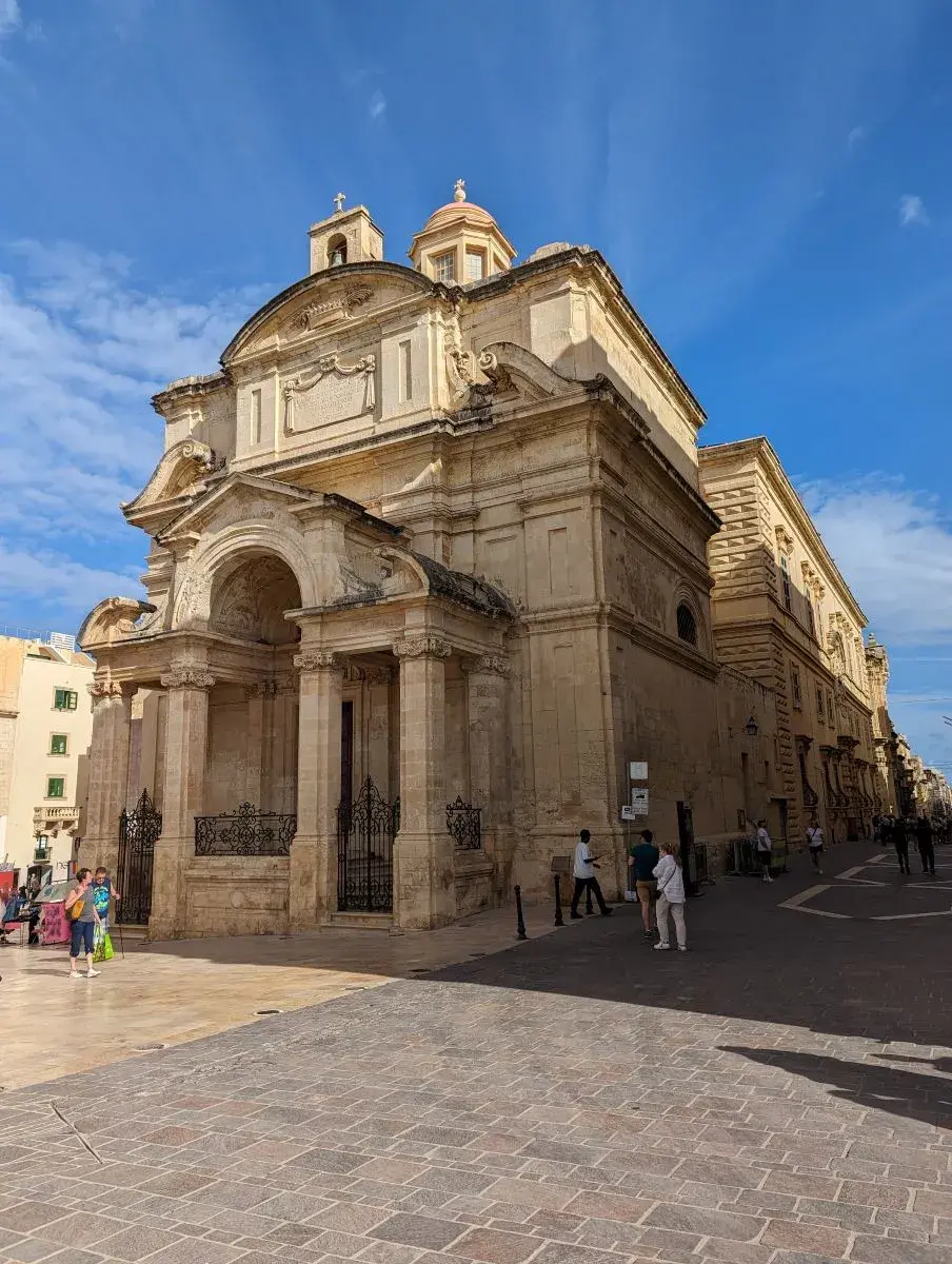 Kirche der hl. Katharina von Italien in der Altstadt von Valletta