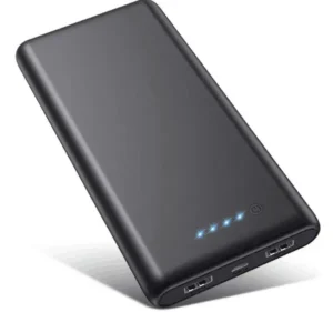 schwarze Powerbank