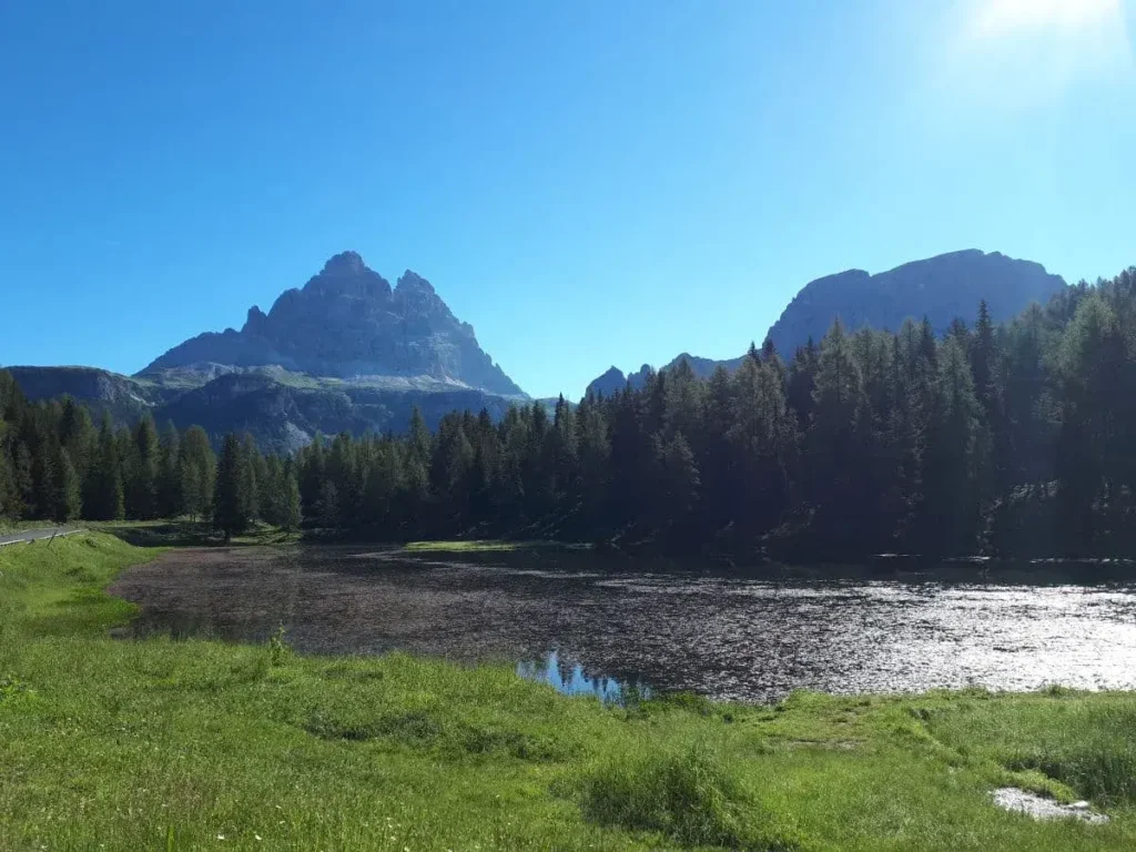 Perfekter Ausgangspunkt für die Drei Zinnen Rundwanderung vom Lago d'Antorno