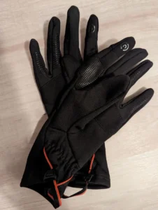 Lindas schwarze Touchscreen Handschuhe